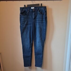 Nicole Miller Dark Blue Skinny Jeans